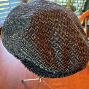 Vintage Bailey Wool Cabbie Hat - XL